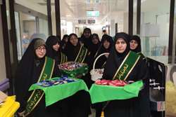  بازدید کانون خادمین امام رضا(ع) از بخش دیالیز و آنکولوژی بیمارستان شهید بهشتی(ره) 